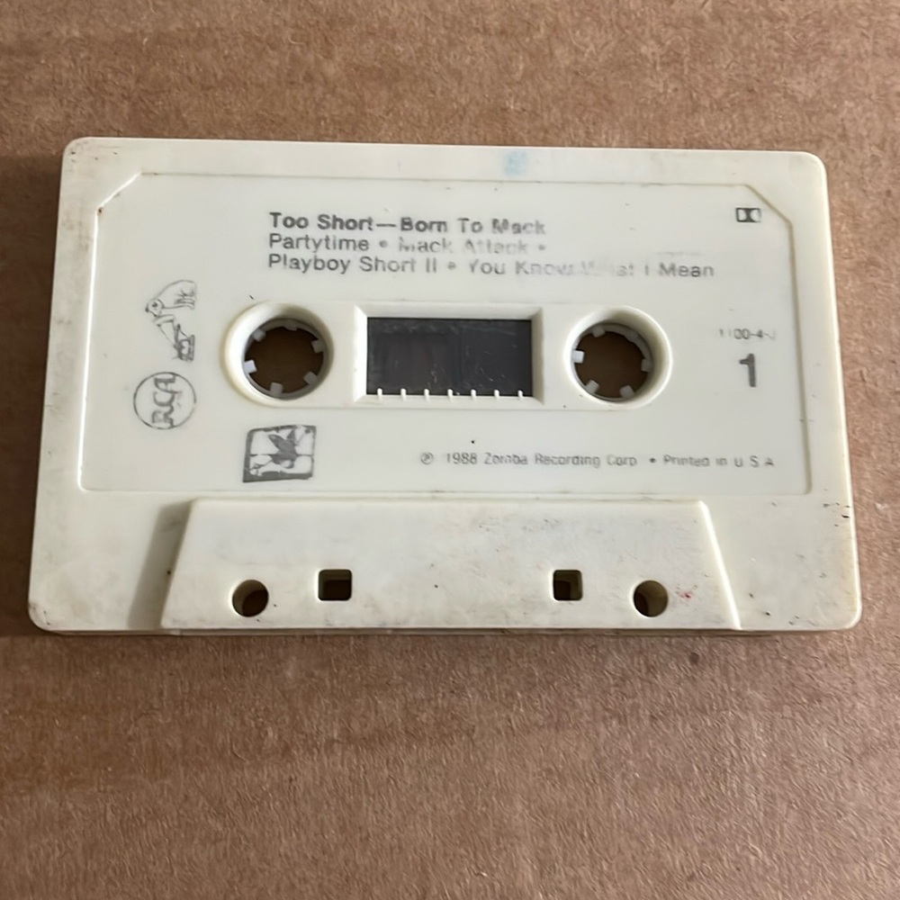 Music cassette, 2 SHORT BORN 2 MACK. 1988.